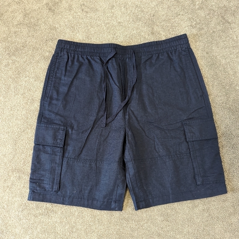 NEW Joe's Men's Linen Cotton Cargo Shorts Size XLarge NWT